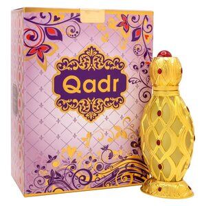 Naseem QADR,  Arabic Perfume Oil from Dubai 20 ml, Beautiful Gold Bottle UNISEX